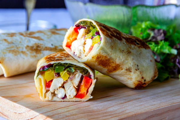 wrap de pollo